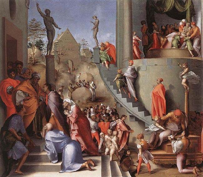 Joseph in Egypt, Jacopo Pontormo